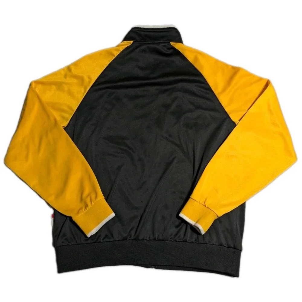 Boston Bruins Majestic Therma Base Jacket Mens L Black Gold NHL Full Zip Track